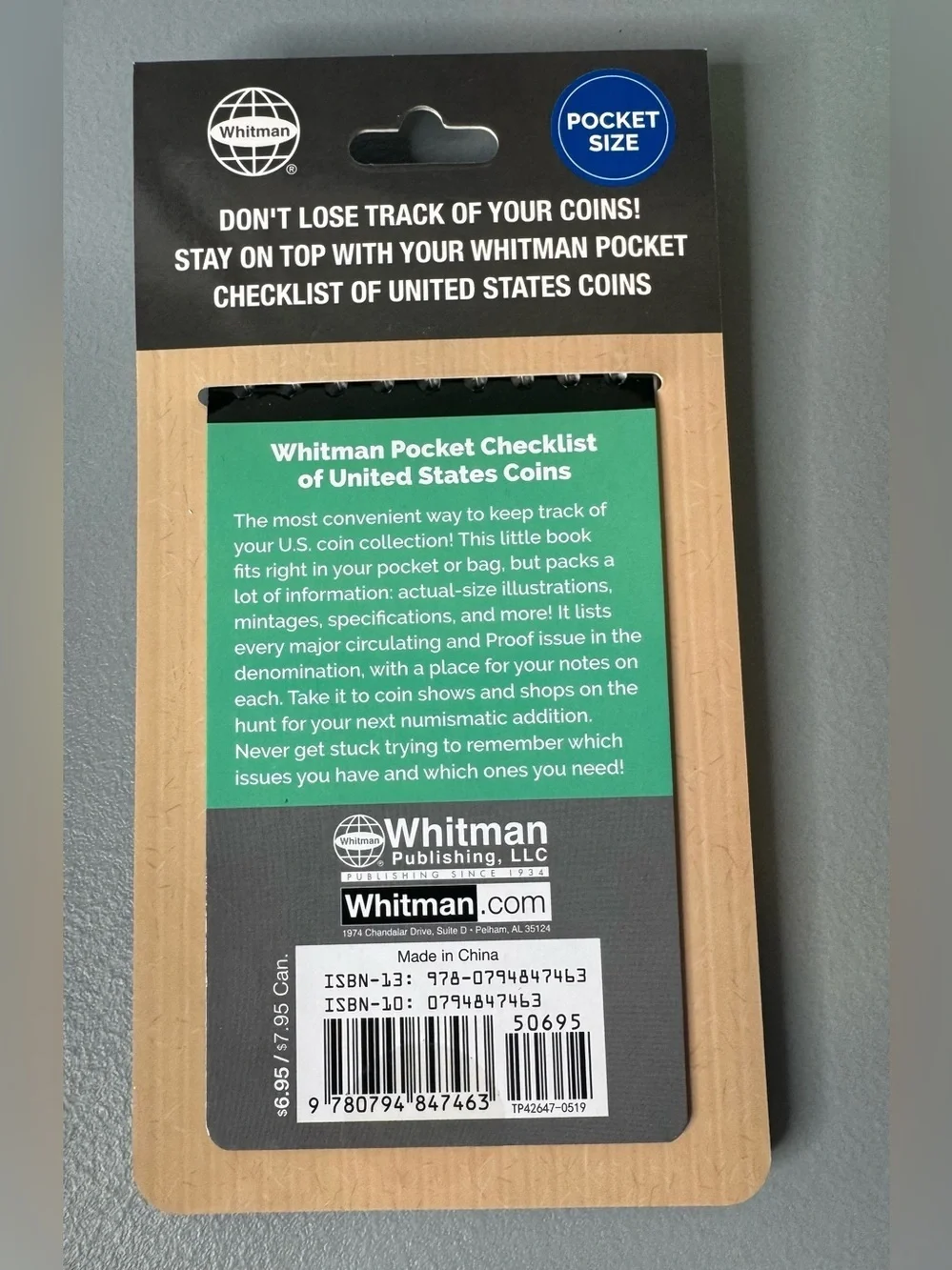 N/A whitman pocket